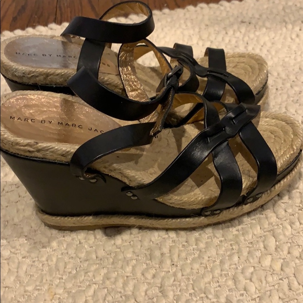 Marc by Marc Jacobs strappy wedge sandal